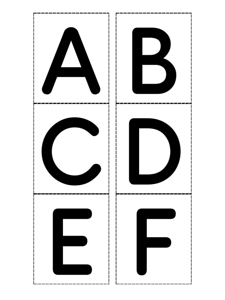 Letras para Act. Pág. 2 | PDF