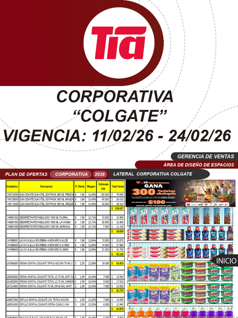Corporativa Colgate 2da Febrero | PDF