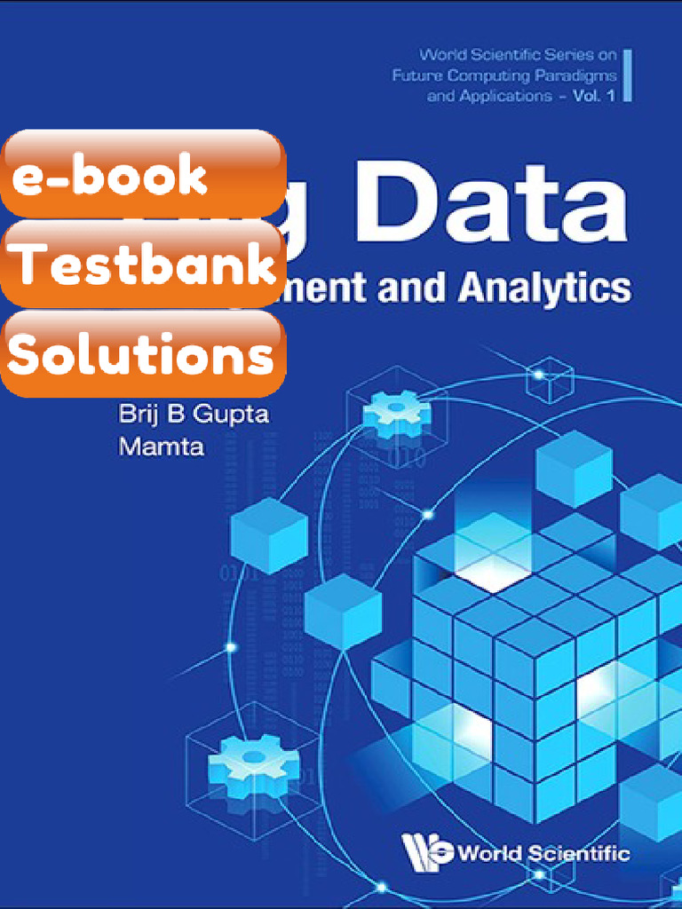 Big Data Management and Analytics Brij B Gupta Mamta Testbank & eBook ...