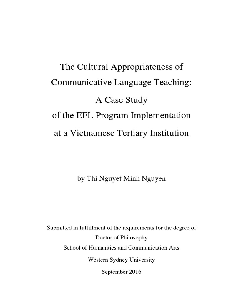 The Cultural Appropriateness of Communicative Language 4h7sh2jtqa | PDF ...