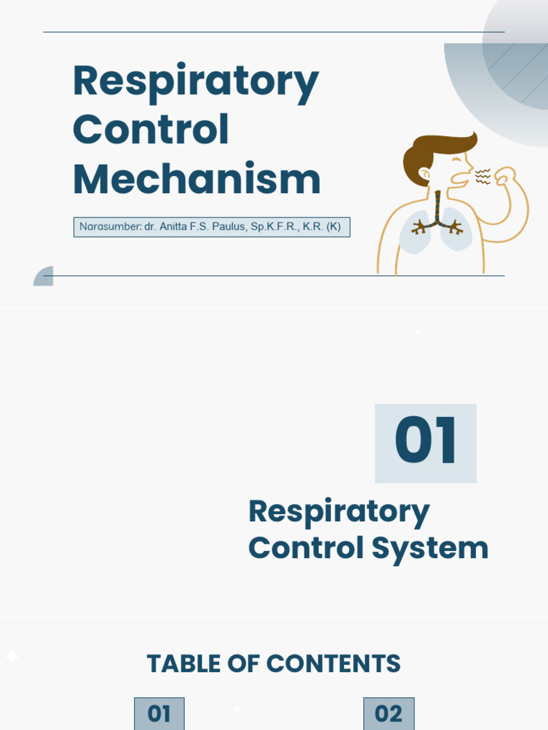 Respiratory Control Mechanism | PDF | Respiratory System | Pulmonology