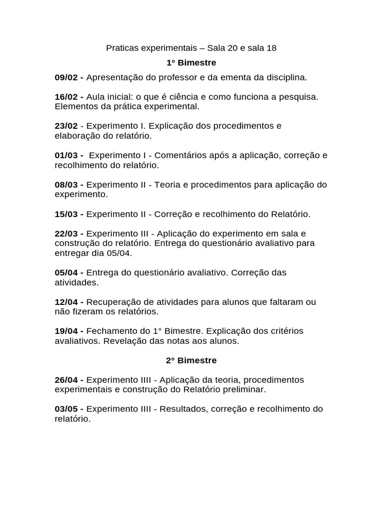 Planejamento | PDF
