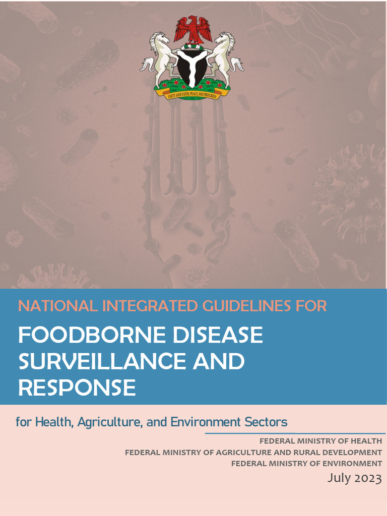 National Integrated Guidelines For Foodborne Disease Surveillance and ...