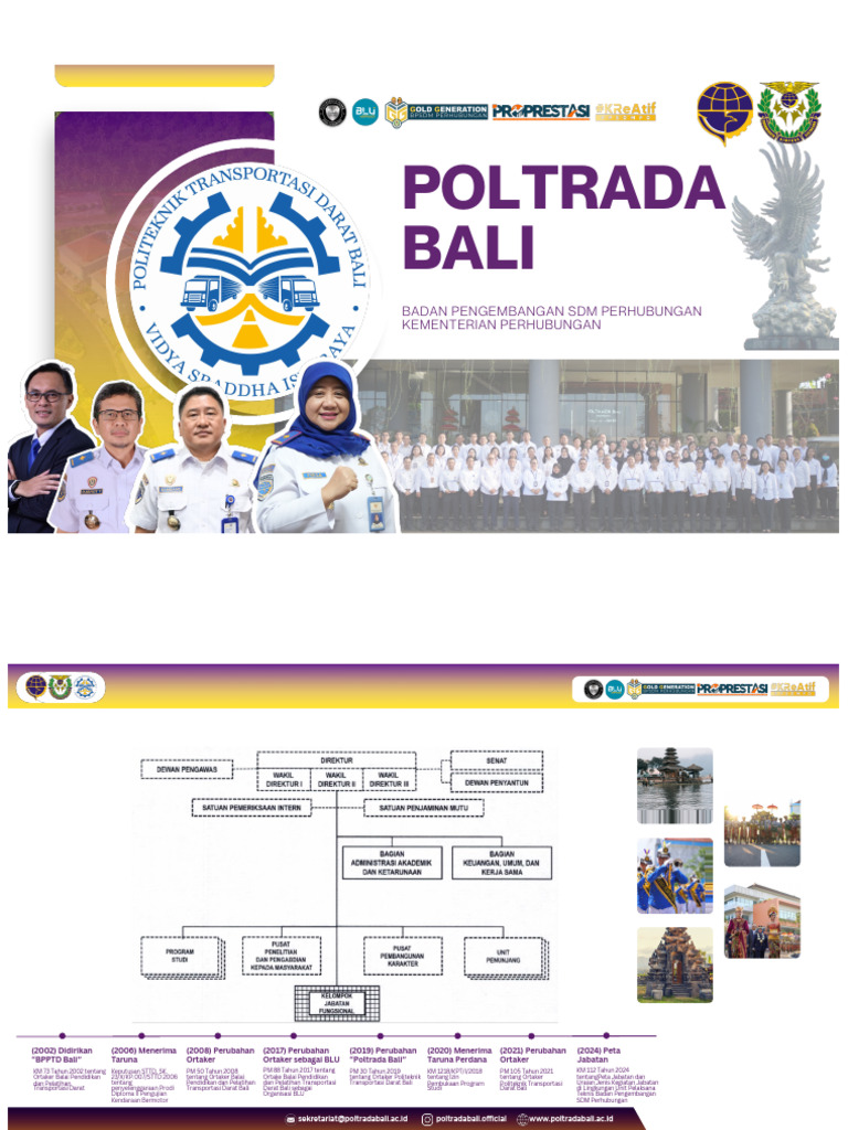 Polbit Daerah Dengan Kampus Poltrada Bali | PDF