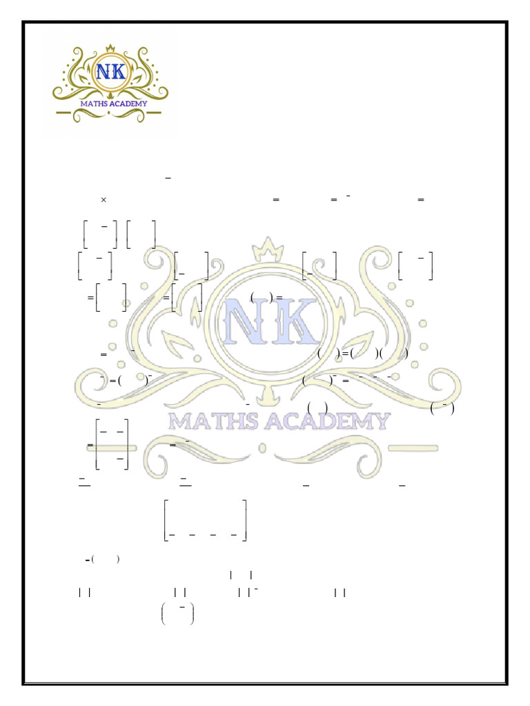 12th Maths Unit Test Question Paper English Medium PDF Download | PDF ...