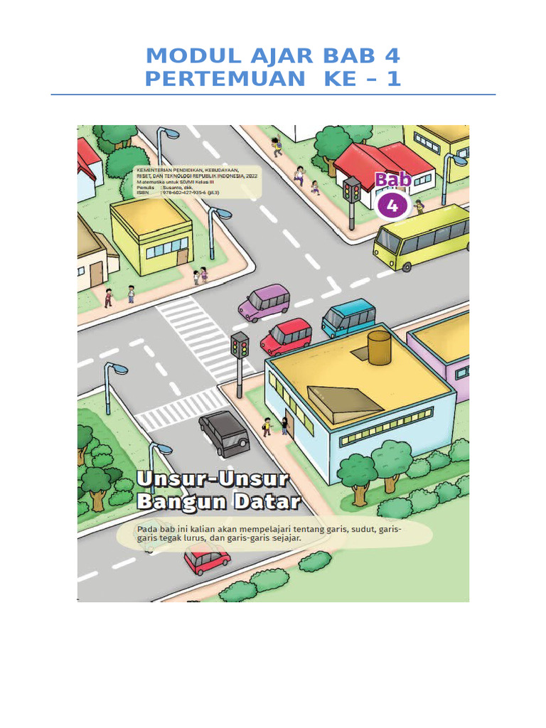 Bab 4 Pekan Ke 1 Matematika 3 | PDF