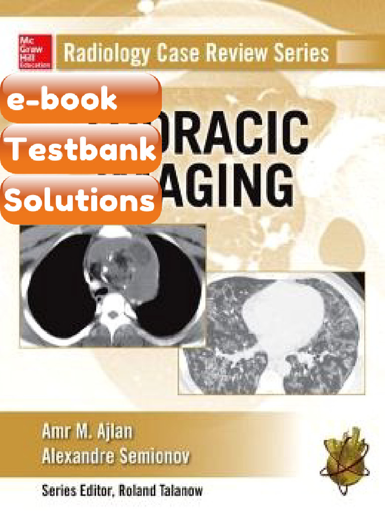 Radiology Case Review Series Thoracic Imaging eBook & Testbank | PDF ...