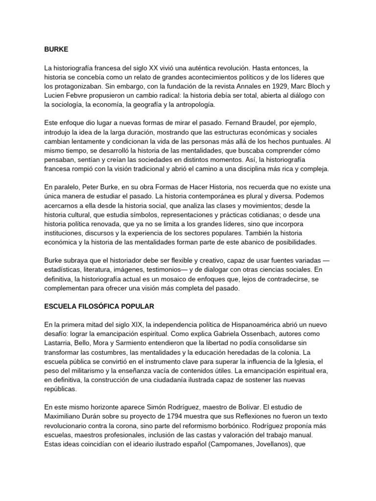 Resumen Historia de La Educación | PDF | Era de iluminacion | Escuelas