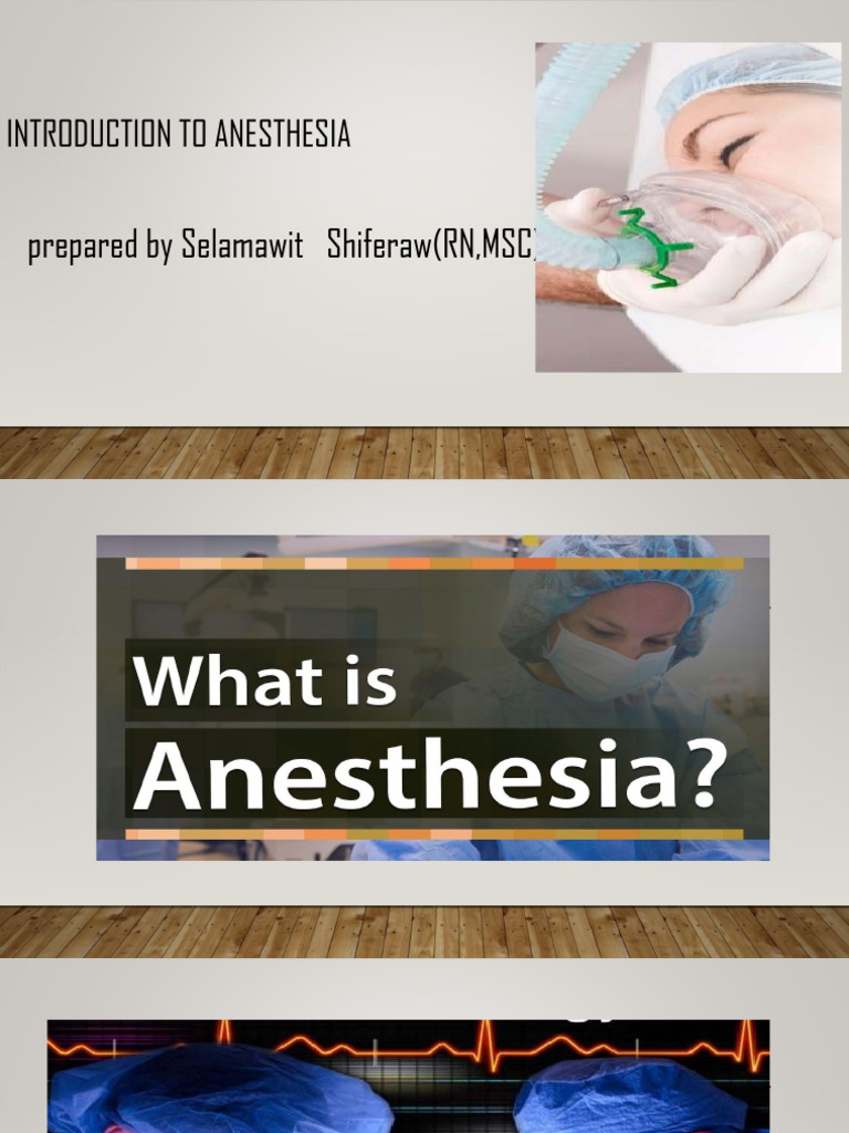 Introduction To Anesthesia History | PDF | Anesthesia | Analgesic