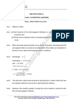 11 Chemistry Structure of Atom Test 03 Answer 7yht