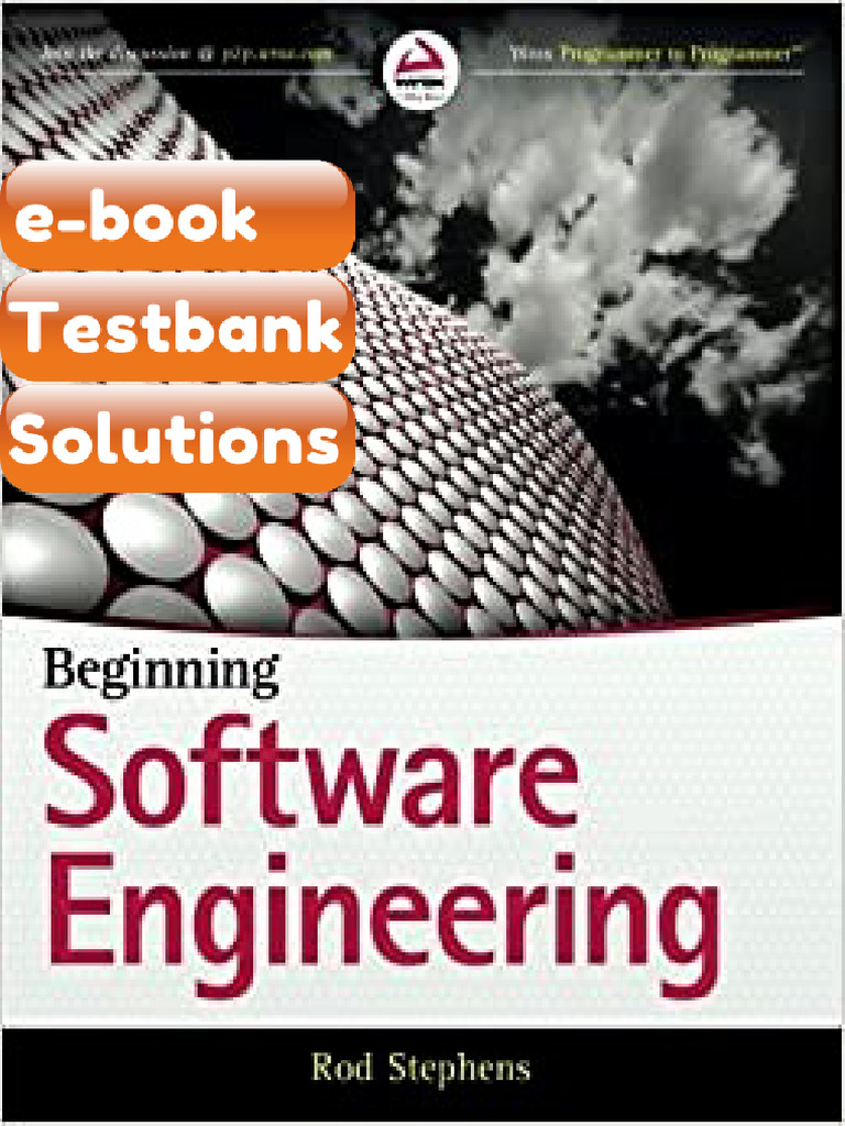 eBook & Testbank Beginning Software Engineering by Rod Stephens | PDF ...