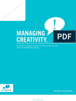 Managing Creativity