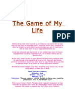 (The GAME of My Life) - Story