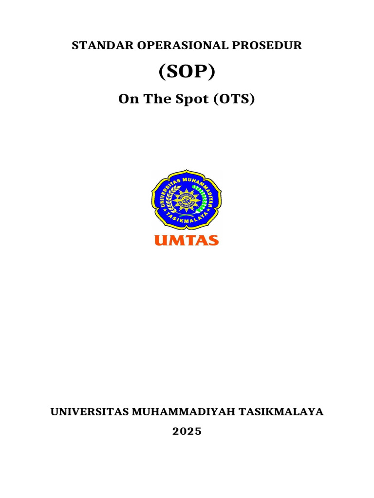 Sop On The Spot New | PDF