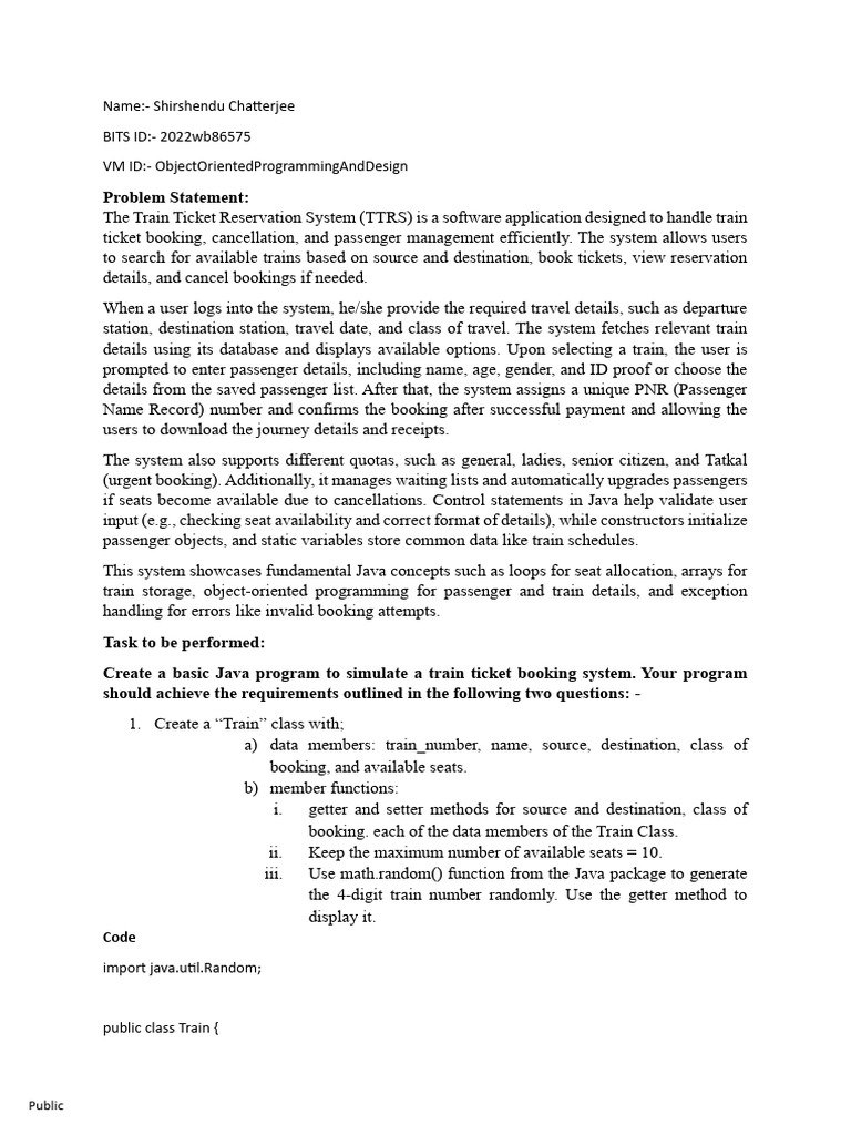 OOPD Lab1 | PDF | Method (Computer Programming) | Computer Programming