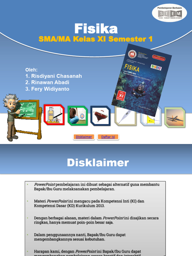 Power Point PR Fisika 11A Ed. 2019 (WWW - Defantri.com) | PDF