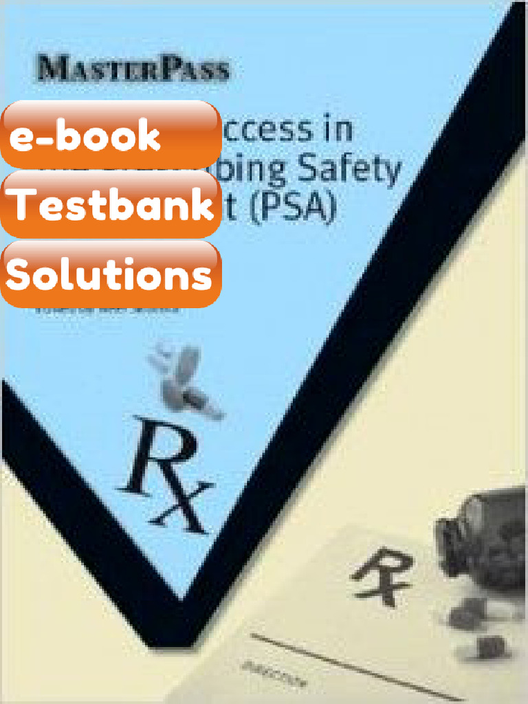 Student Success in the Prescribing Safety Assessment PSA Master Pass ...
