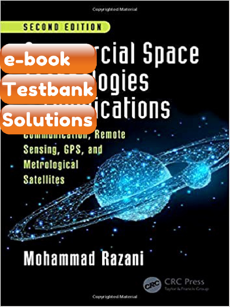 eBook & Testbank Commercial Space Technologies and Applications2nd ...