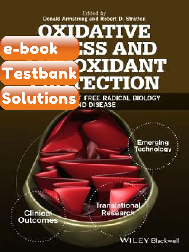 Textbook of Oxidative Stress and Antioxidant Protection the Science of ...