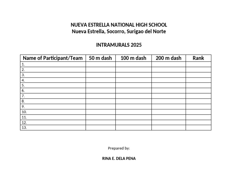 Entry Form | PDF