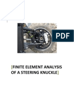 C. Kalavrytinos - FEA of A Steering Knuckle