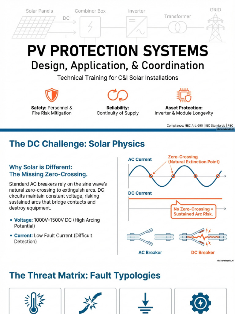 PV Protection Systems Design and Coordination | PDF