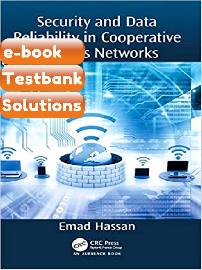 eBook & Testbank Security and Data Reliability in Cooperative Wireless ...