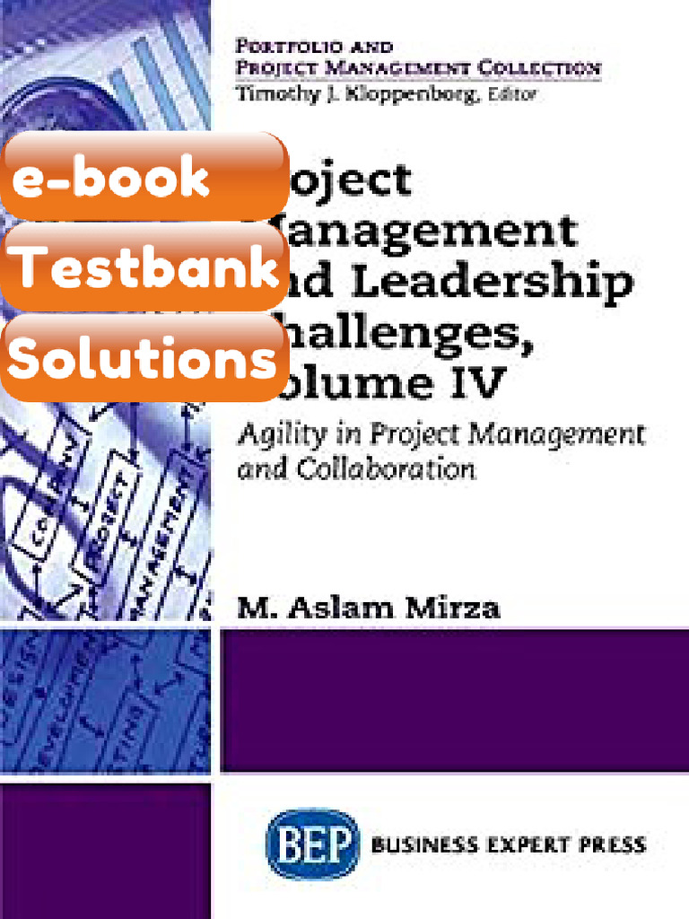 eBook & Testbank Project Management and Leadership Challenges Volume IV ...