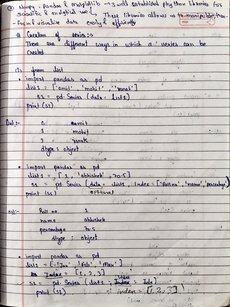 Python Class 12 | PDF
