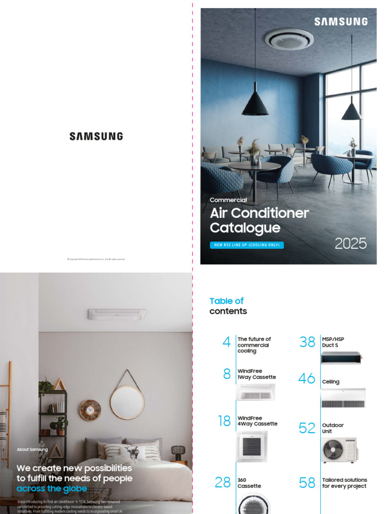 (2025) (Catalog) R32 CAC Product Catalog v1 | PDF | Air Conditioning ...