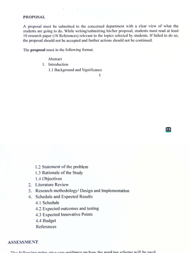 Thesis Proposal Format Purbanchal University | PDF