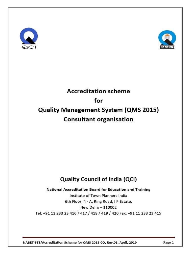 Quality Manual | PDF | Quality Management System | Consultant