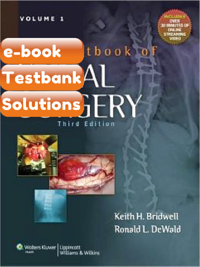 The Textbook of Spinal Surgery 3rd Edition 2 Volume Set eBook ...