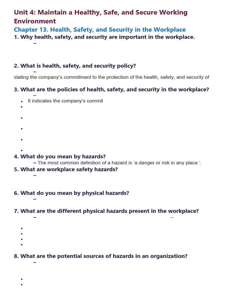 10 Secure System | PDF | Occupational Safety And Health | Safety