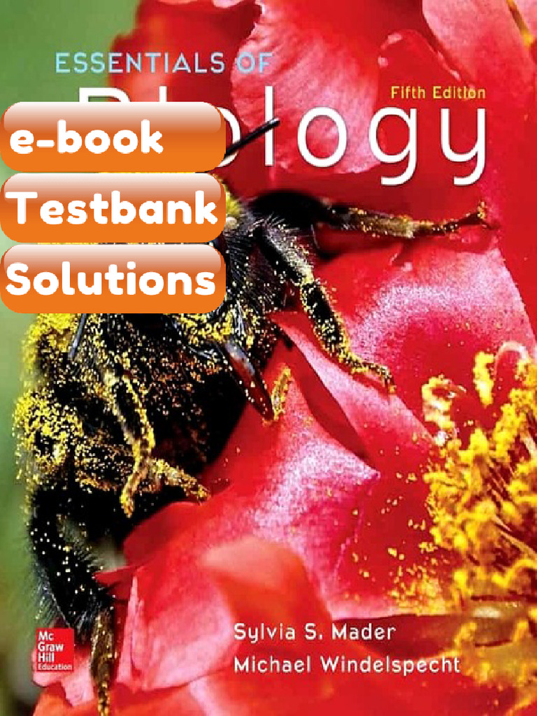eBook &amp; Testbank Essentials of Biology 5th Edition by Sylvia Mader ...
