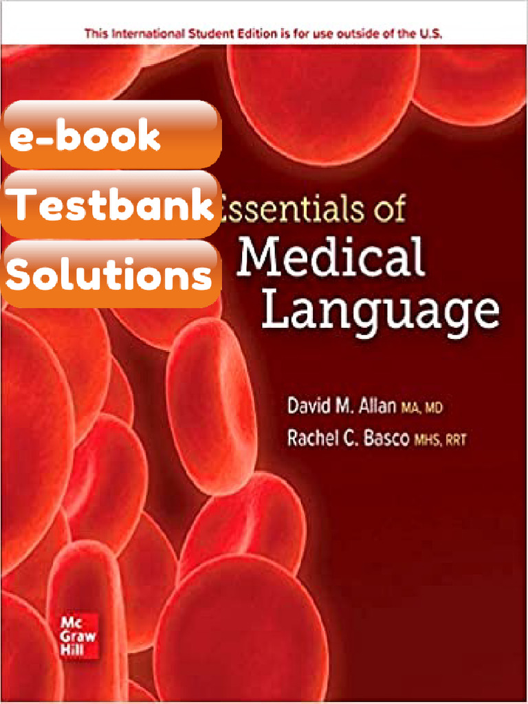 eBook & Testbank Essentials of Medical Language 4th Edition by David ...