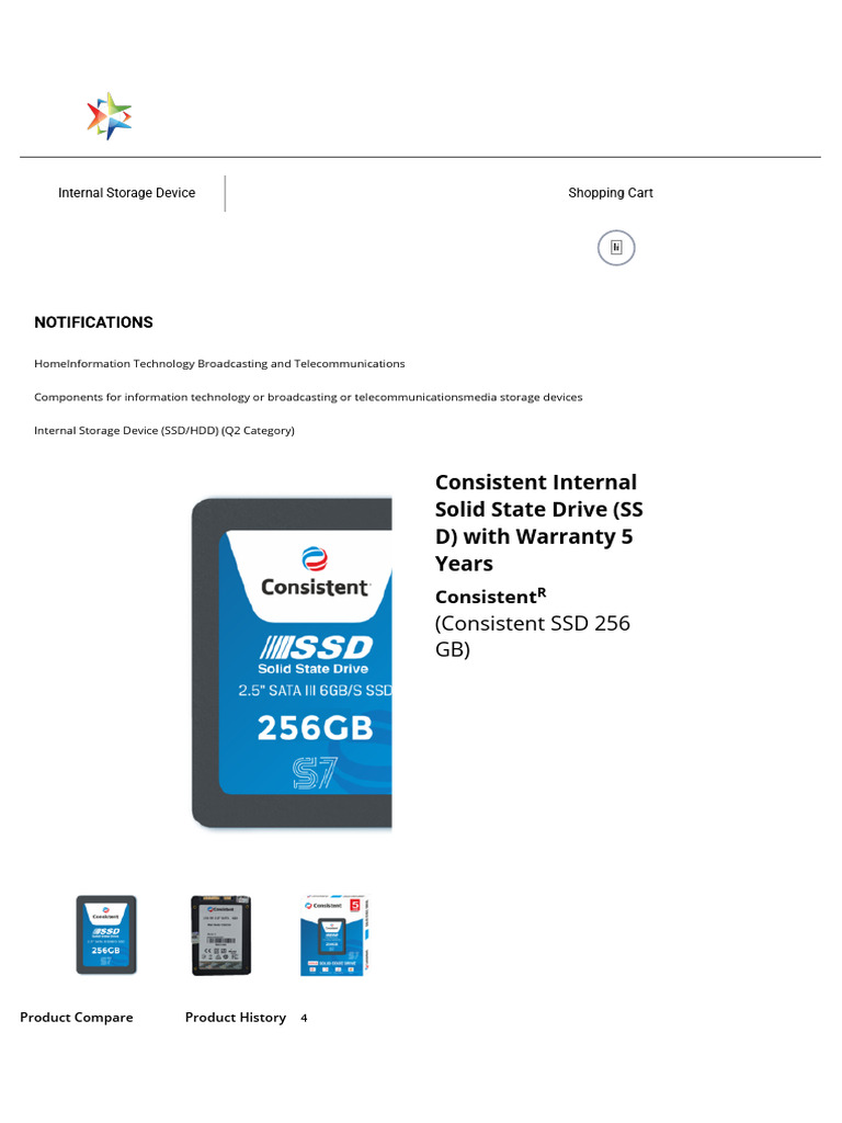 Buy Consistent Internal Solid State Drive (SSD) With Warranty 5 Years ...