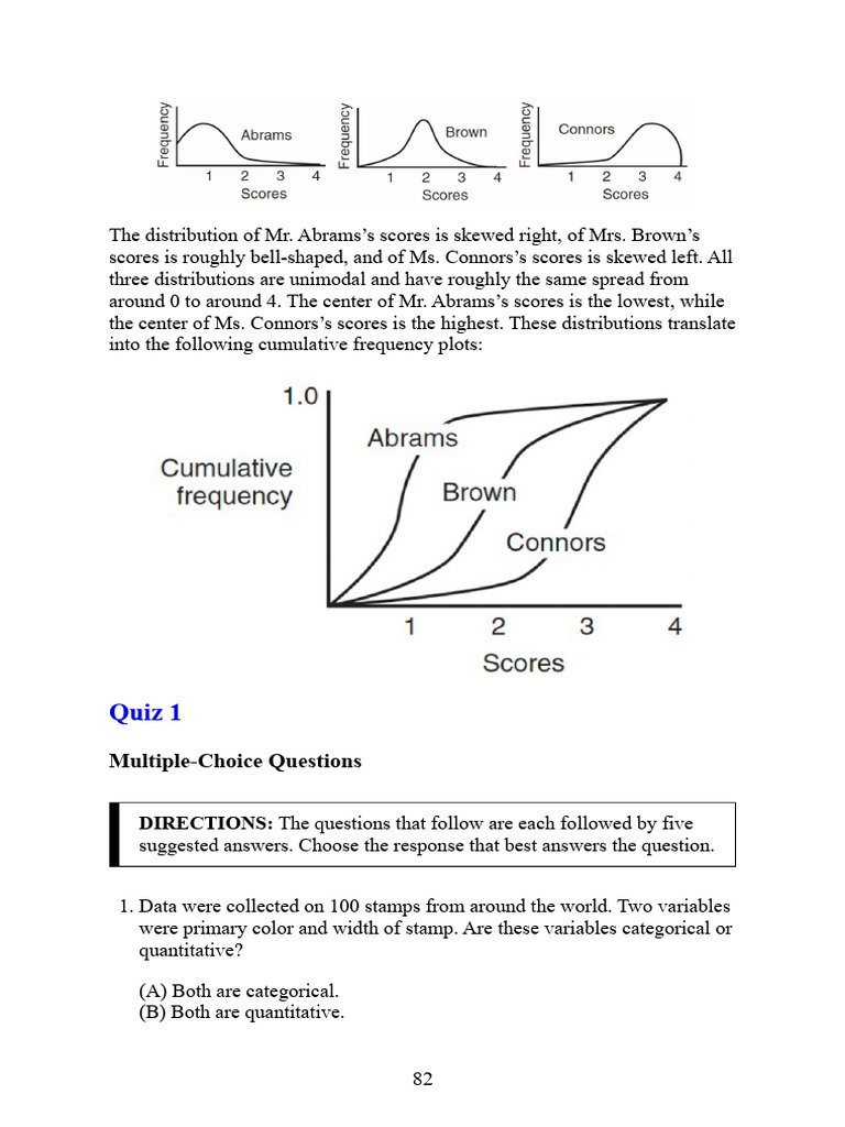 Homework - 1 | PDF | Histogram | Skewness