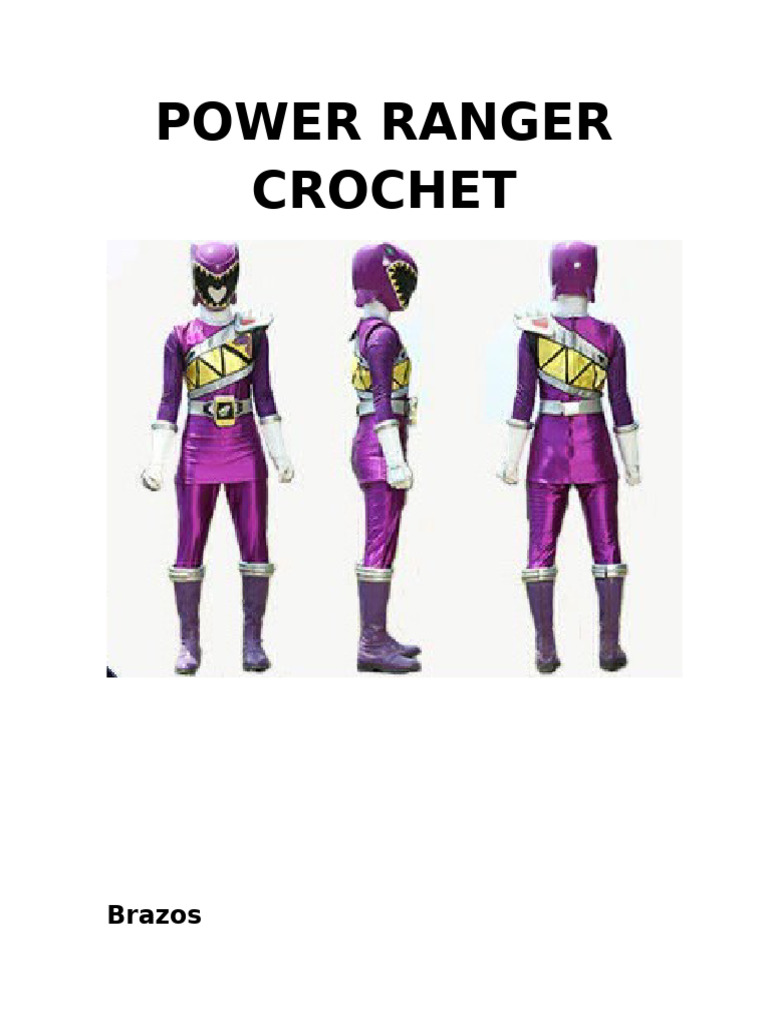 Power Ranger Crochet | PDF