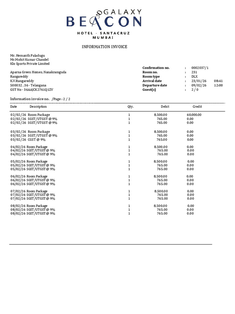 Tax Invoice Galaxy-1 | PDF | Economies | Trade