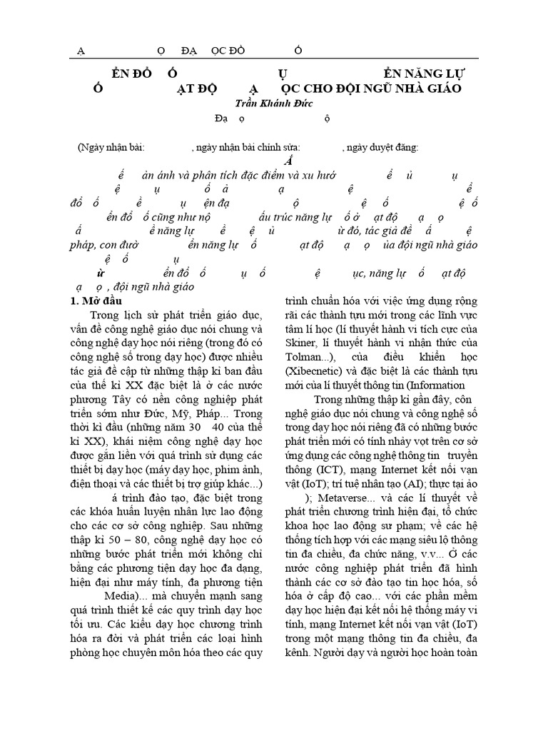 Tran Khanh Duc - 1-10 | PDF