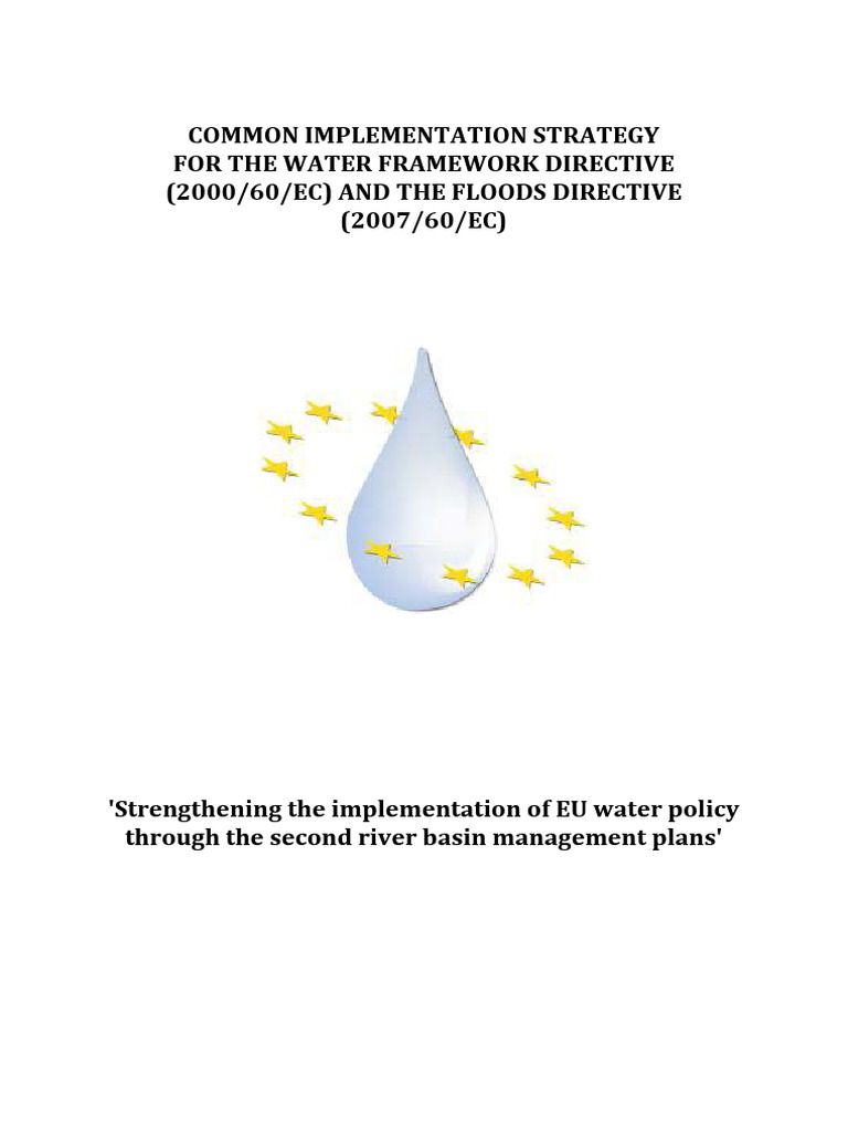 CIS - Work Programme 2013-2015 | PDF | Hydrology | Earth Sciences