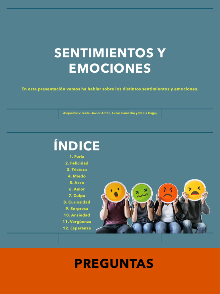 Abrir Presentación 9 | PDF | Las emociones | Asco