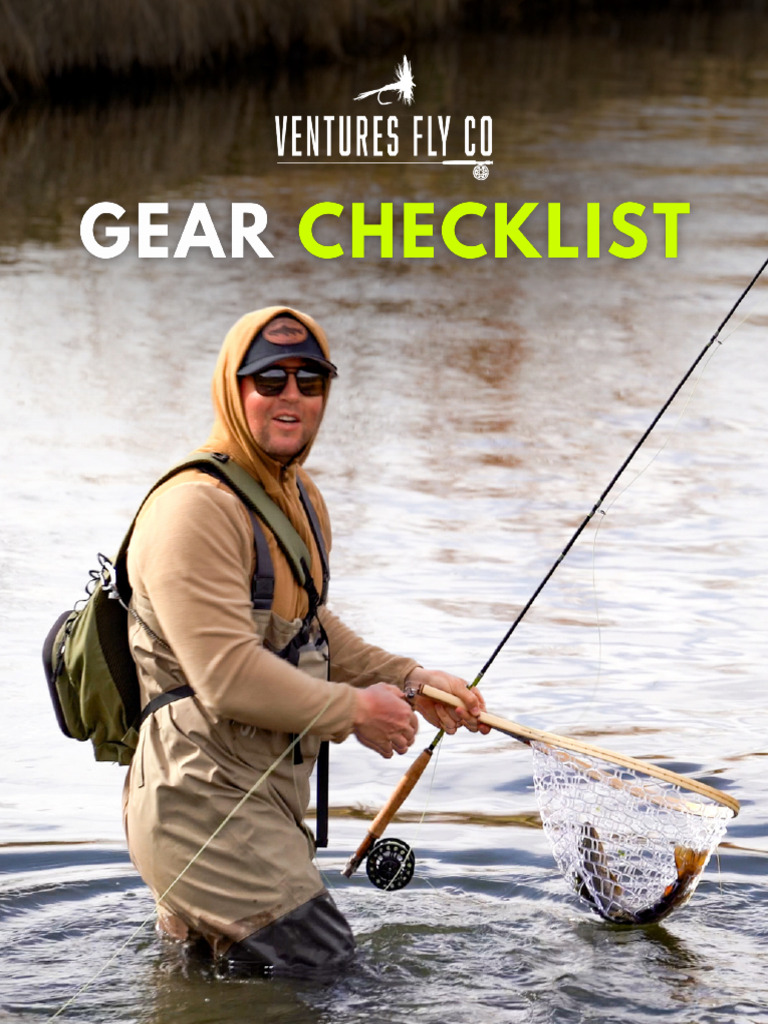 VFC Gear Checklist V2.0 | PDF | Fishing Rod | Fish And Humans