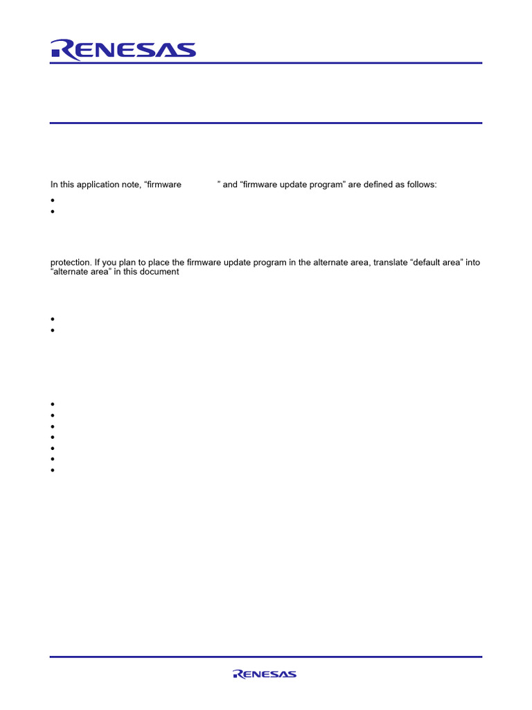 Updating Firmware Using Start-Up Program Protection and Serial | PDF ...