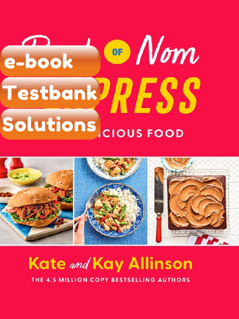 Pinch of Nom Express Fast Delicious Food Kate Allinson Testbank & eBook ...