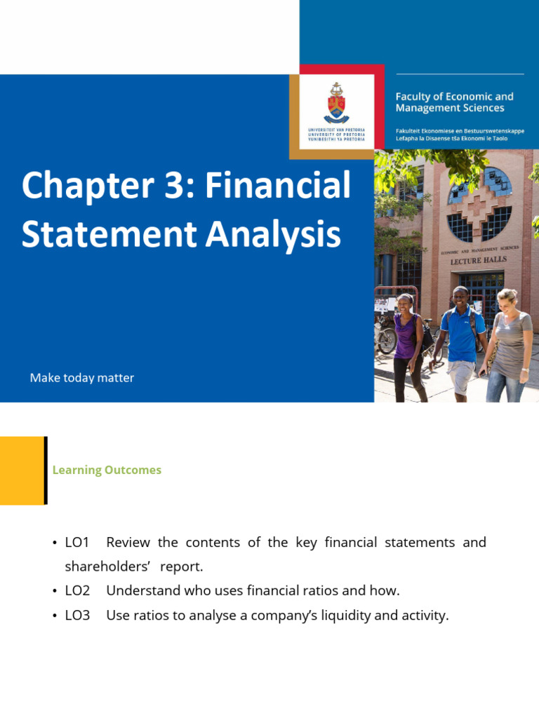 Financial Statement Analysis For Financial Management. | PDF ...