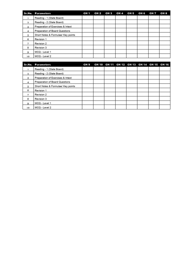 Time Table | PDF