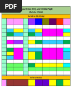 Chirec Lunch Schedule Overview | PDF