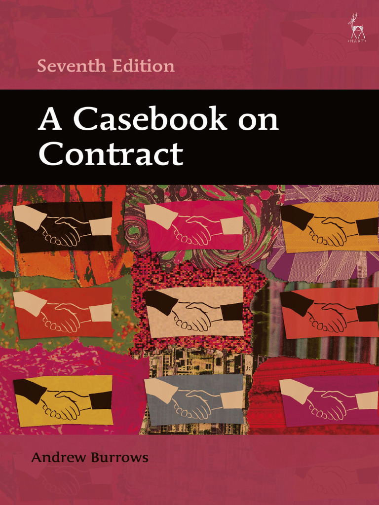 A Casebook On Contract Andrew Burrows | PDF | Misrepresentation | Consent